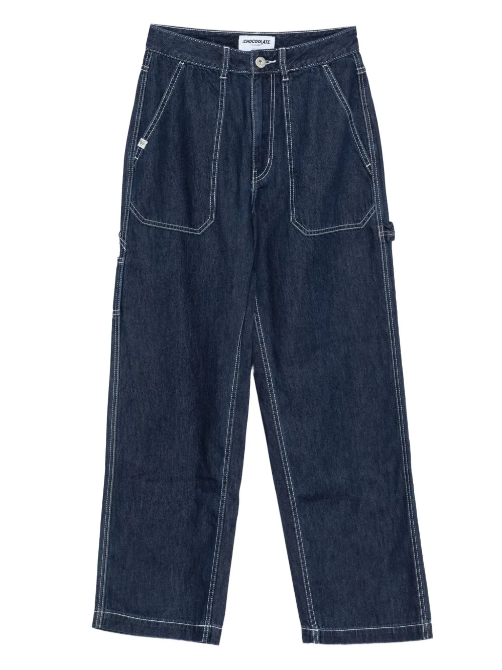 CHOCOOLATE Straight jeans Blauw