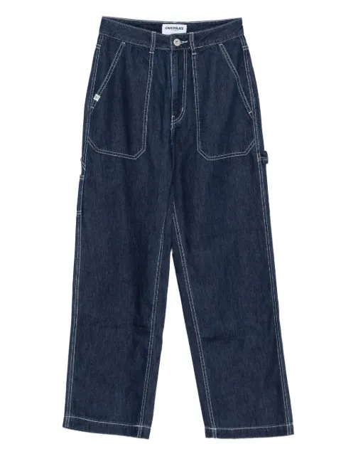 CHOCOOLATE straight-leg  jeans