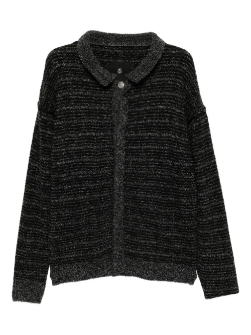 Logo-embroidered cardigan - BAPE BLACK *A BATHING APE® - Modalova