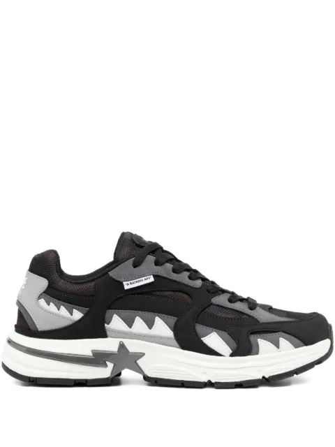 A BATHING APE® star-embellished trainers