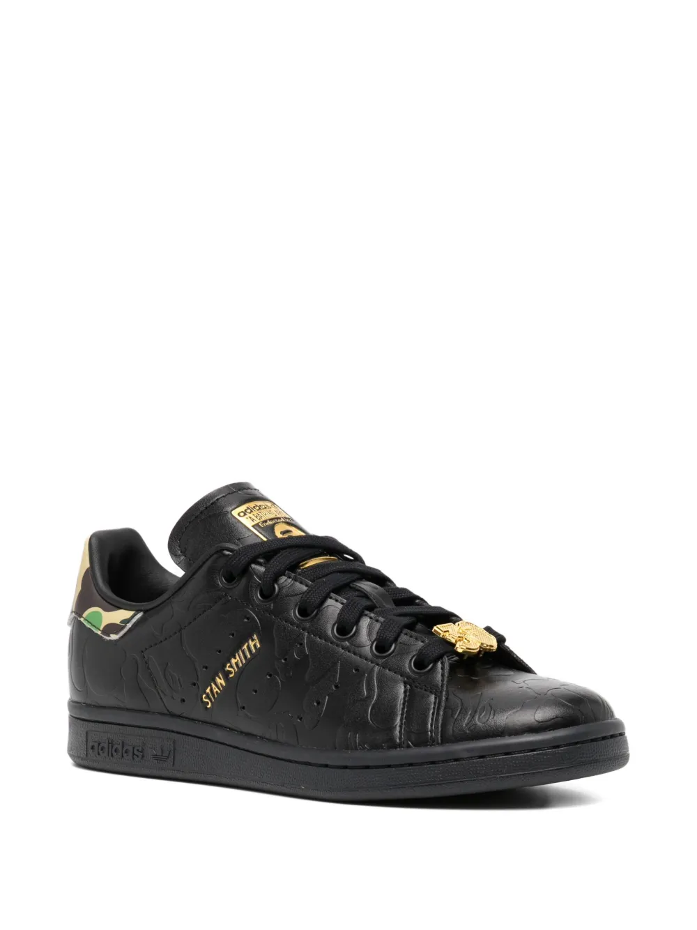 A BATHING APE x adidas Stan Smith sneakers - Zwart