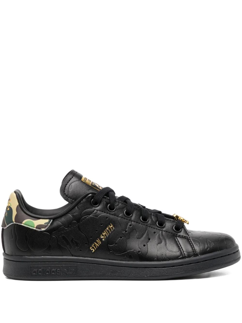 A BATHING APE x Adidas Stan Smith trainers Black