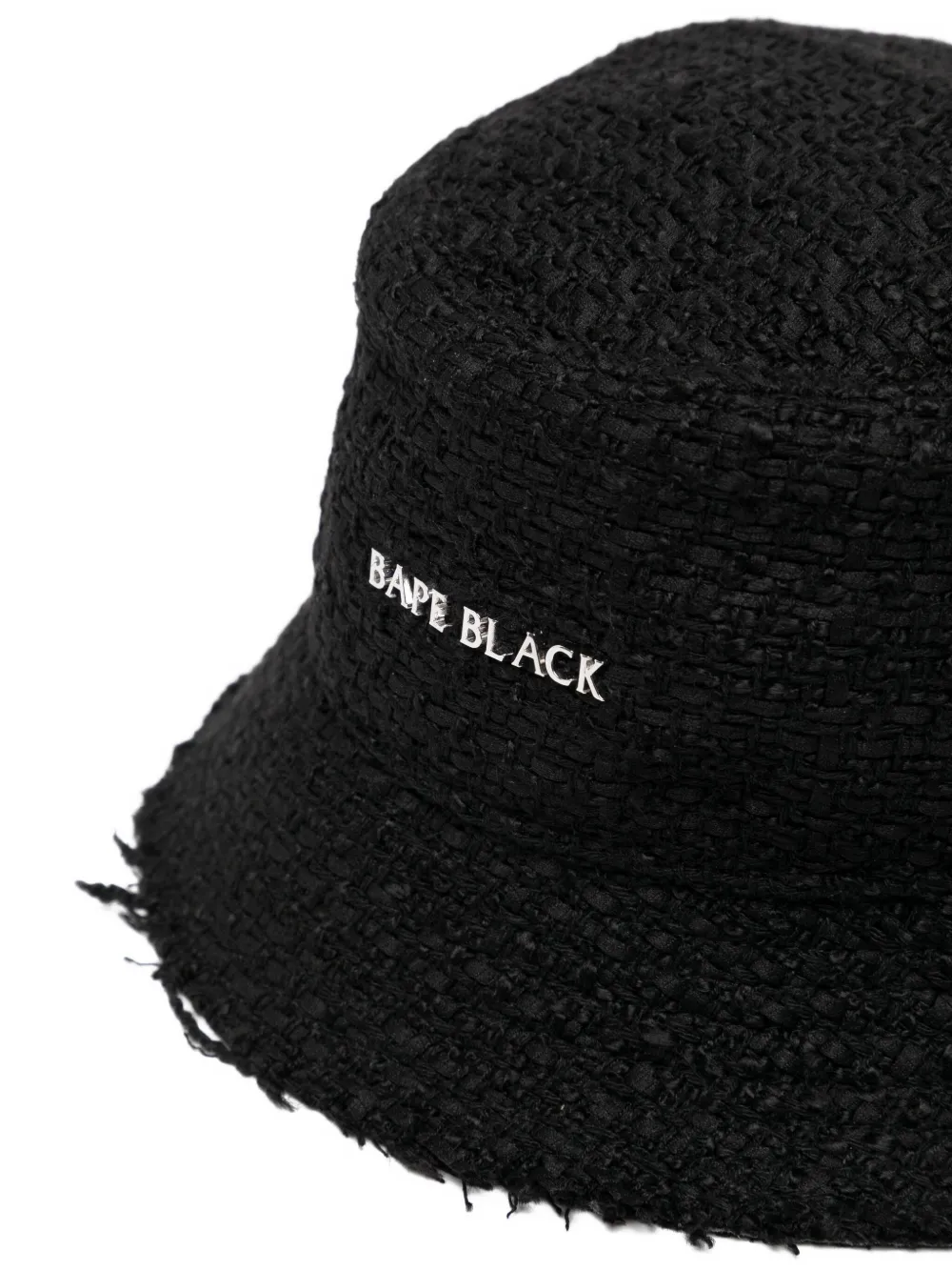 BAPE BLACK *A BATHING APE x New Era tweed vissershoed - Zwart