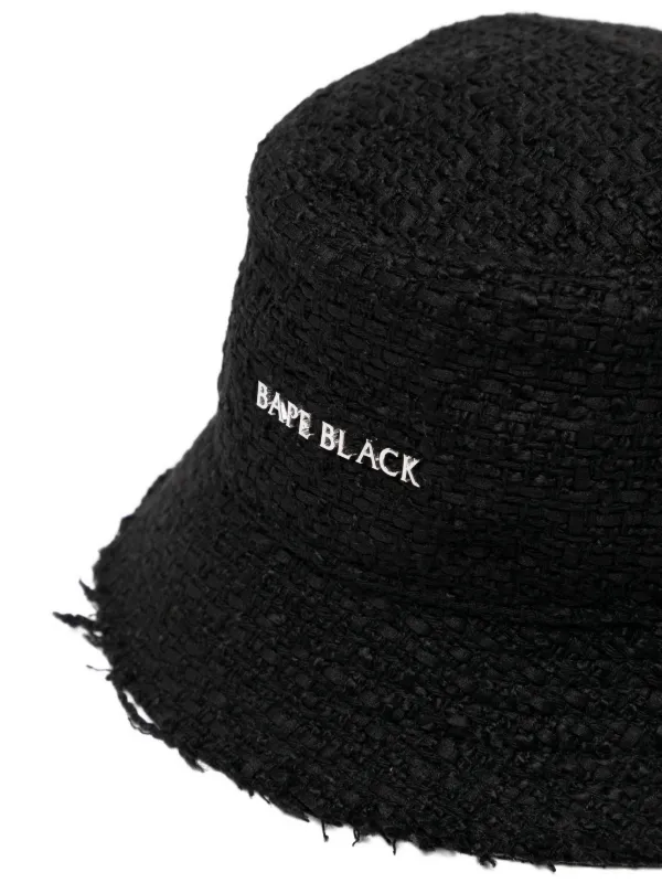 帽子 A  BATHING  APE  BUCKET  HAT  M BAPE BLACK *A BATHING APE® x New Era Tweeded Bucket Hat