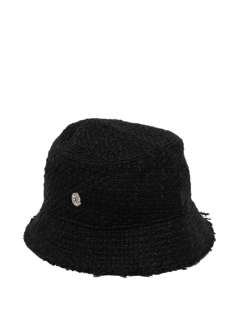 Bape X New Era Tweeded Bucket Hat In Black