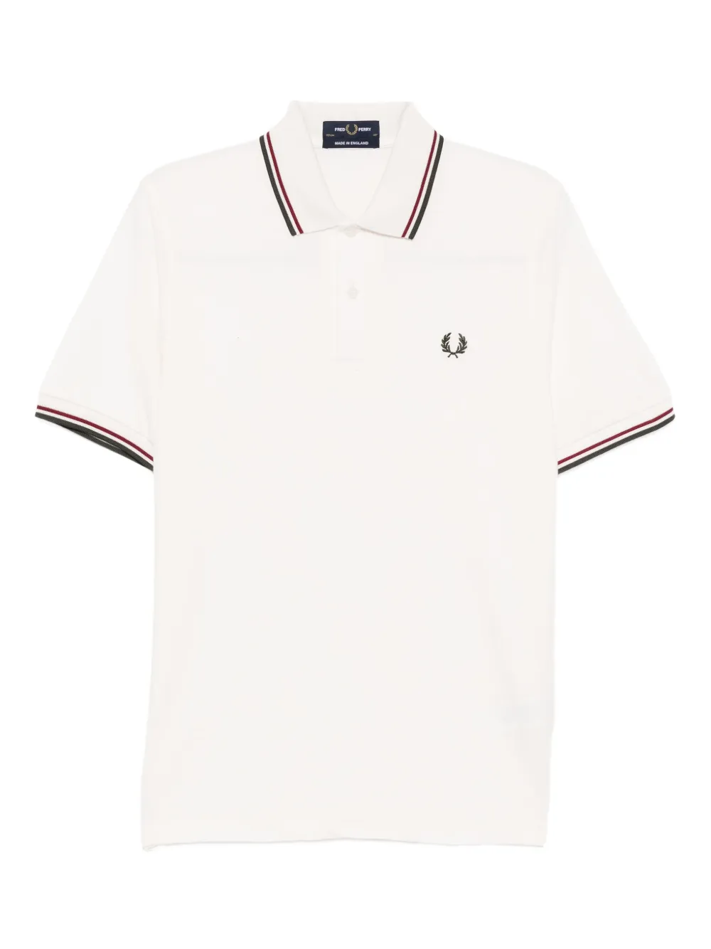 logo-embroidered polo shirt