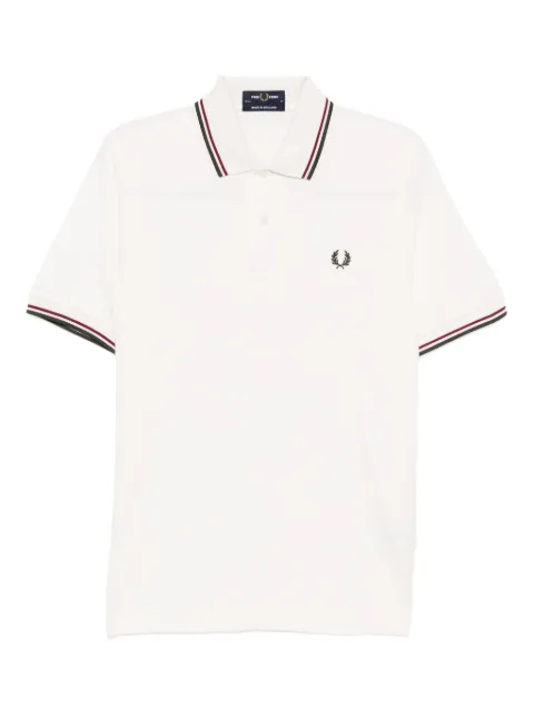 Fred Perry logo-embroidered polo shirt