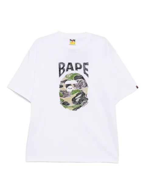 A BATHING APE® graphic-printed T-shirt