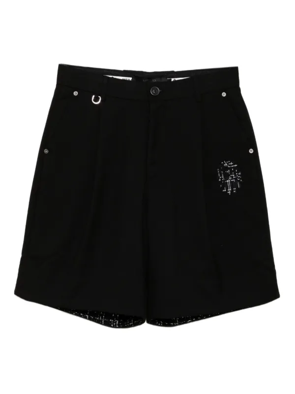 BAPE ブラックショートパンツ BAPE BLACK *A BATHING APE® ショートパンツ | ブラック
