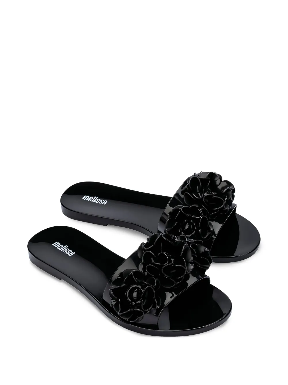 Melissa floral-embellished slides | Image 2