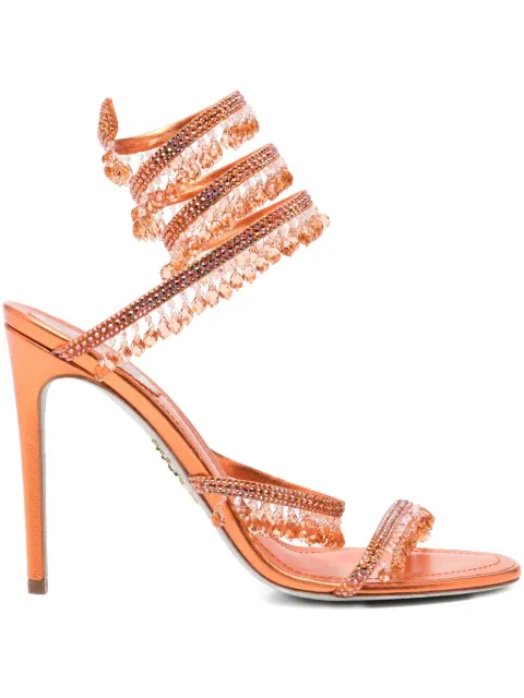 René Caovilla 100mm Chandelier sandals