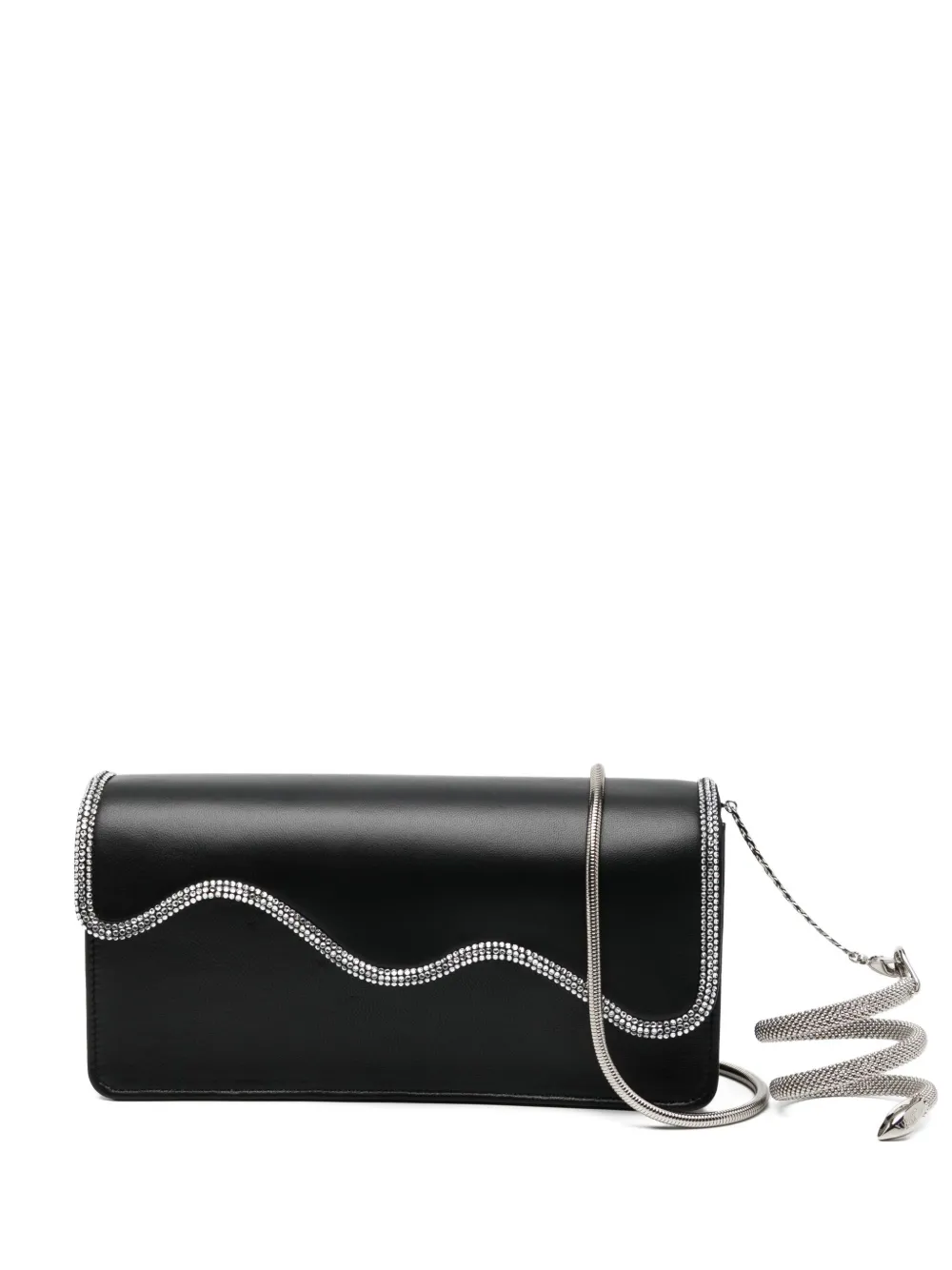 René Caovilla Onda clutch bag - Nero