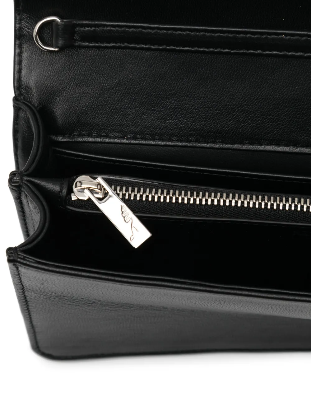 René Caovilla Onda clutch Zwart