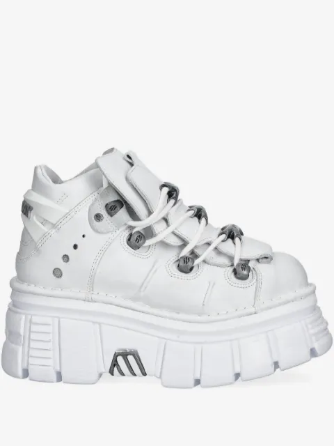 NEW ROCK M-106-S53 platform lace-up trainers