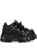 NEW ROCK M-120N-C26 lace-up platform trainers - Black