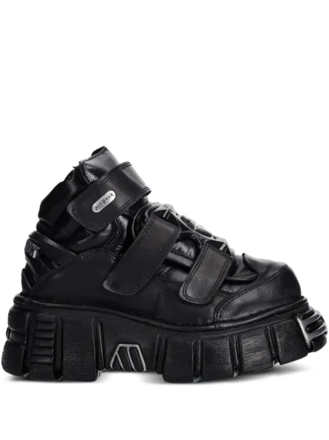 NEW ROCK M-285-S1 strap detail platform boots