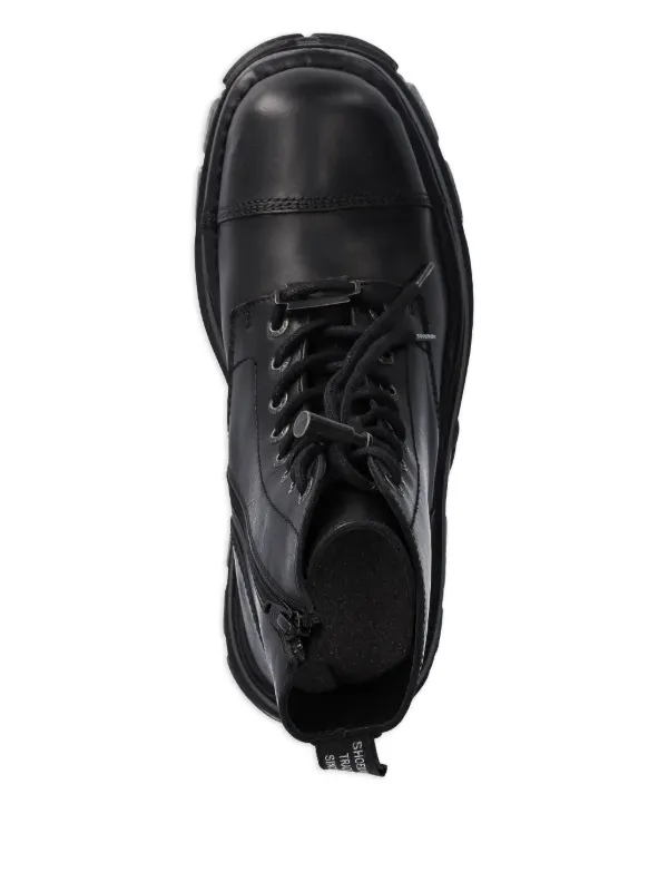 NEW ROCK 80mm lace-up Platform Boots | Black | FARFETCH