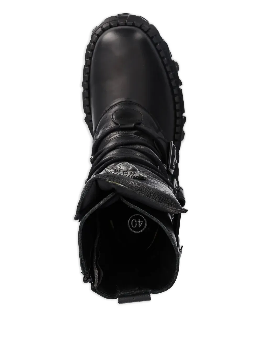 NEW ROCK 100mm M-WALL373-S11 platform boots Black