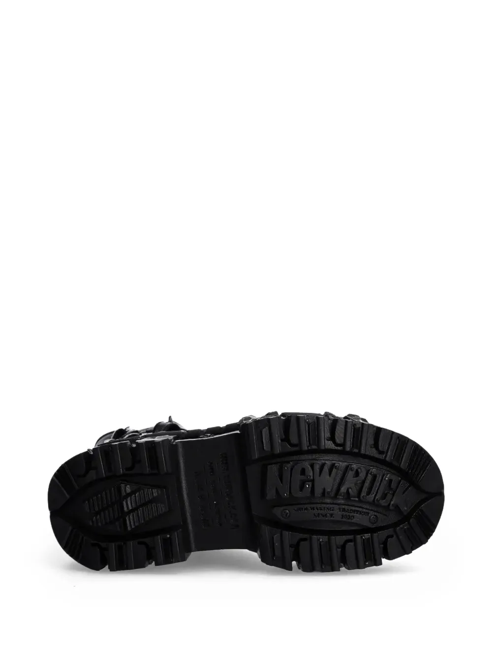 NEW ROCK 100mm M-WALL373-S11 platform boots Black