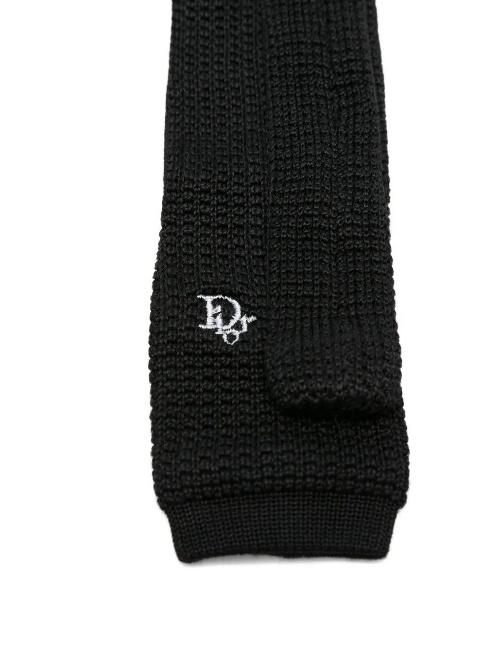 Christian Dior Pre-Owned 1980 knitted tie | Image 2