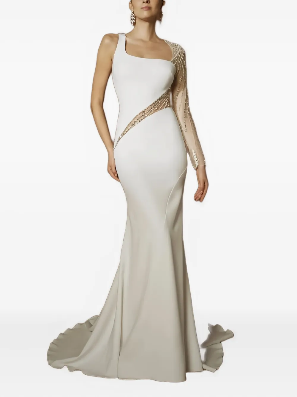 Eartha bead-embellished bridal dress