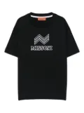 Missoni Kids chevron-logo t-shirt - Black