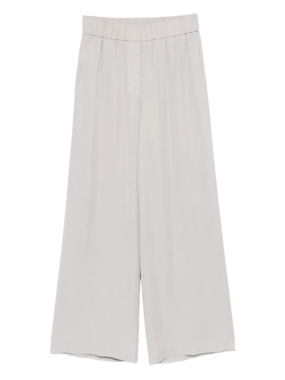 Peserico elastic-waist trousers Grijs