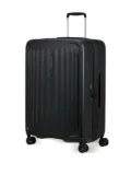 Samsonite small logo-plaque suit case - Black