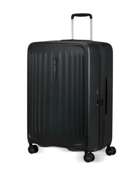Samsonite small logo-plaque suit case