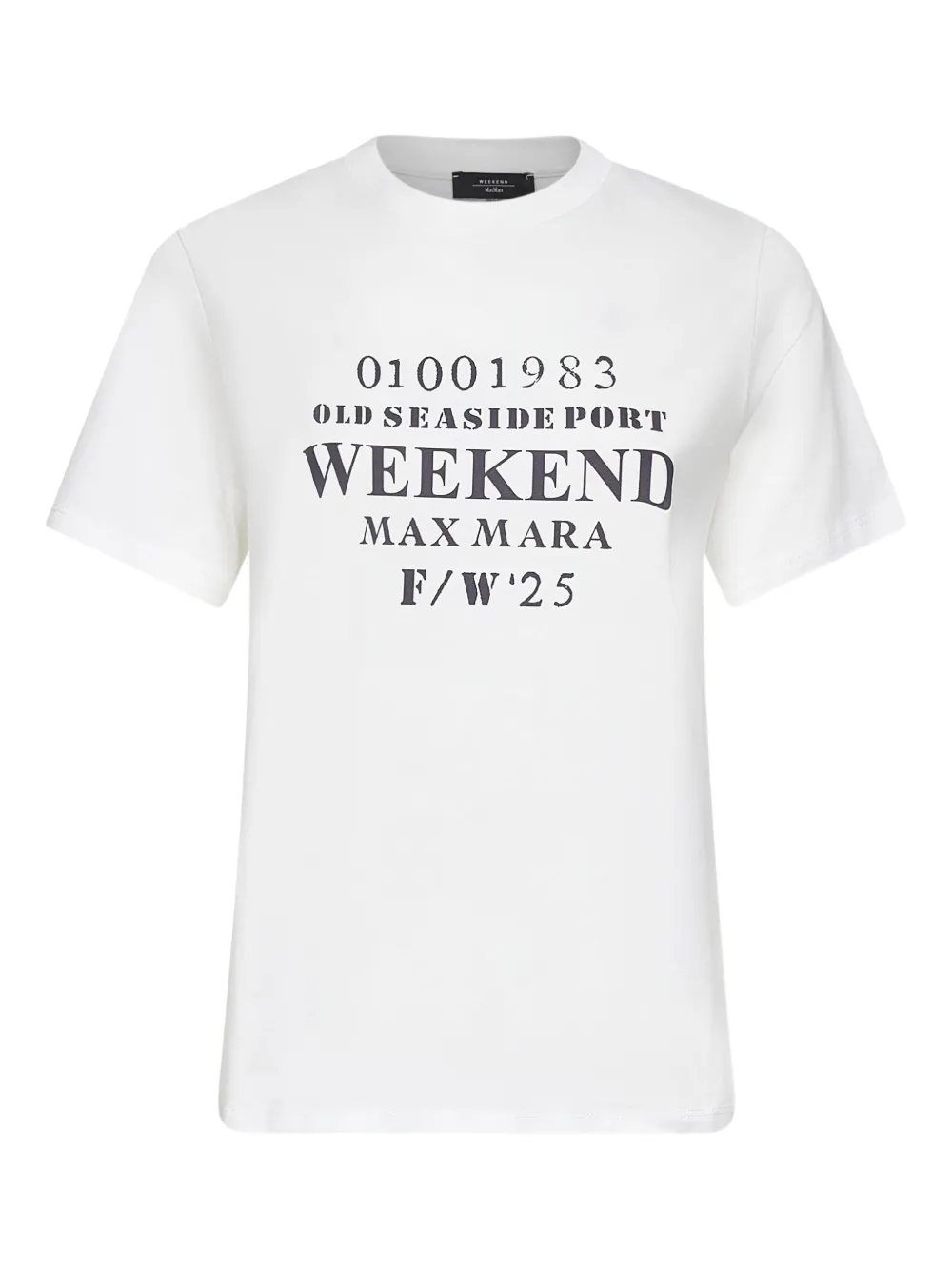 Weekend Max Mara cotton crew-neck T-shirt White