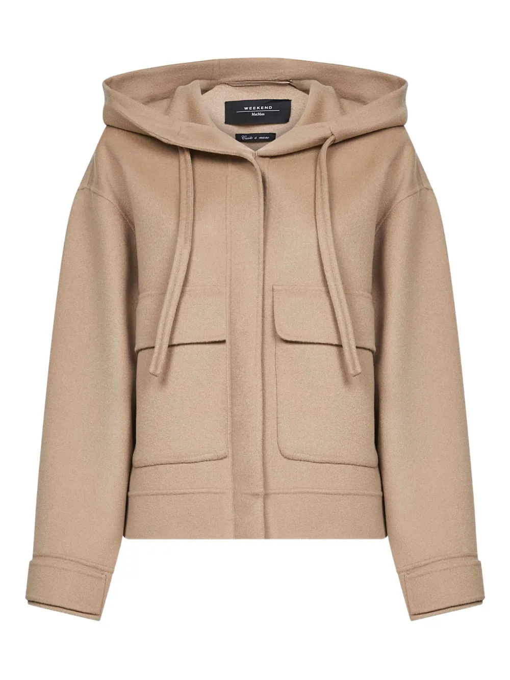 Weekend Max Mara hooded patch-pocket jacket | Neutrals | Image 1