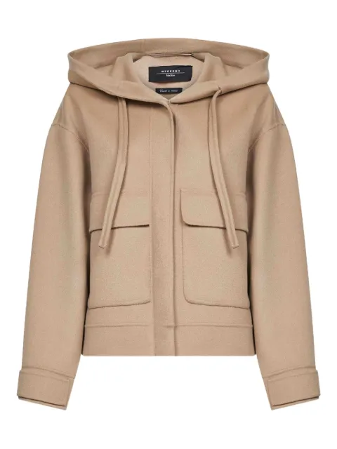Weekend Max Mara hooded patch-pocket jacket