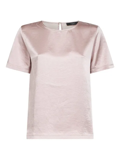 Weekend Max Mara  crew-neck button-closure top