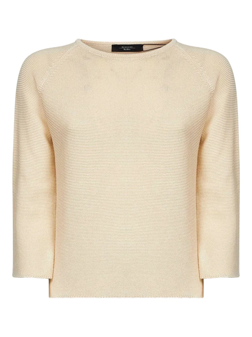 Weekend Max Mara Trui met boothals Beige