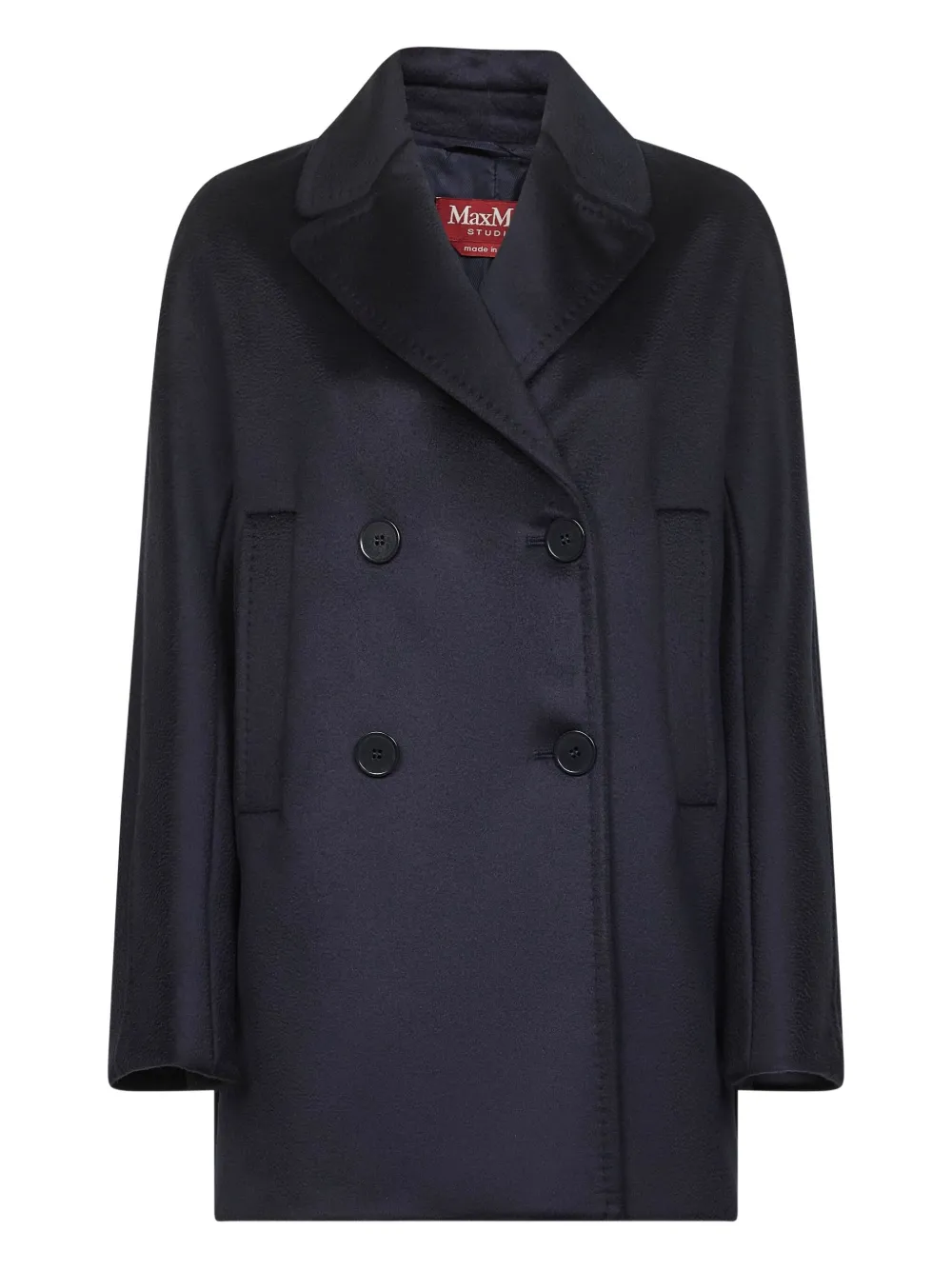 Max Mara lapel-collar coat | Blue | Image 1