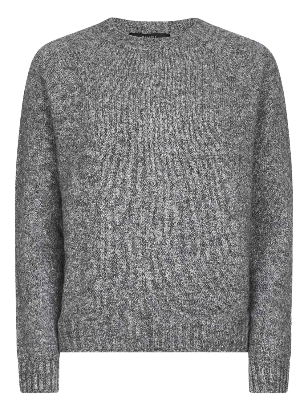 Weekend Max Mara raglan-sleeve ribbed sweater Grijs