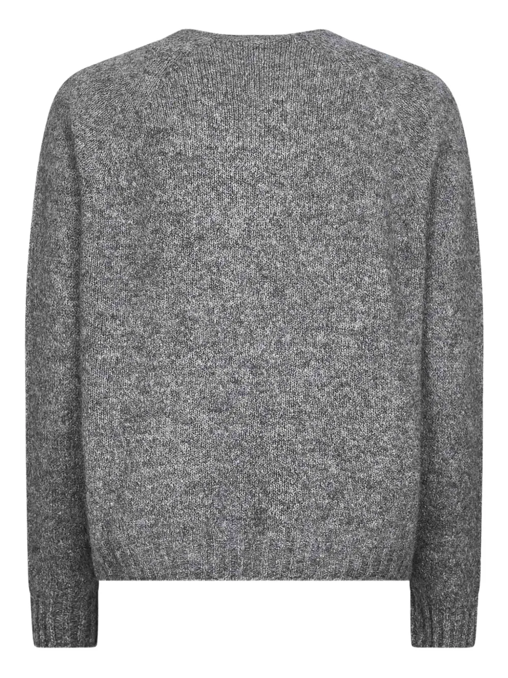 Weekend Max Mara raglan-sleeve ribbed sweater Grijs