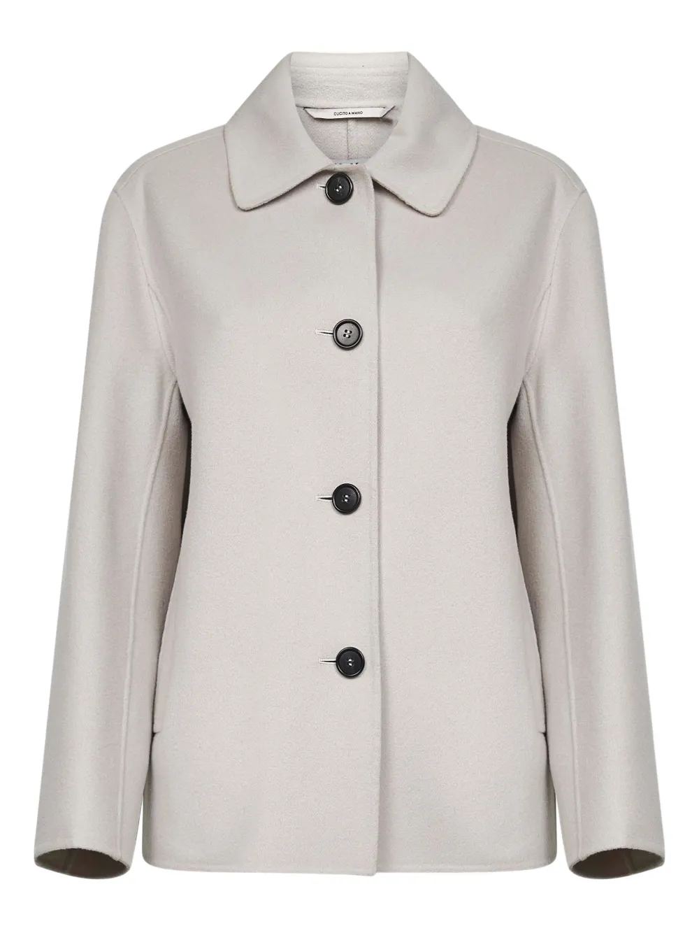 'S Max Mara four-button shirt-collar jacket Beige