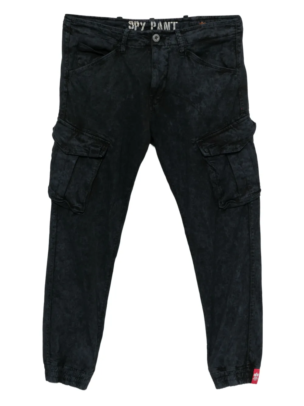 Alpha Industries Broek met toelopende pijpen Blauw