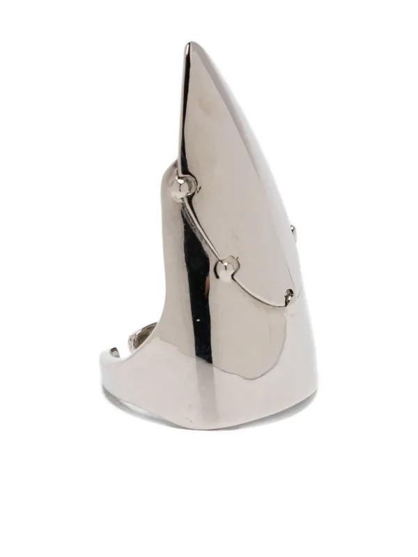 【関税込み】Jean Paul Gaultier 'The Nail' リング Jean Paul Gaultier The Nail Ring | Silver | FARFETCH JO