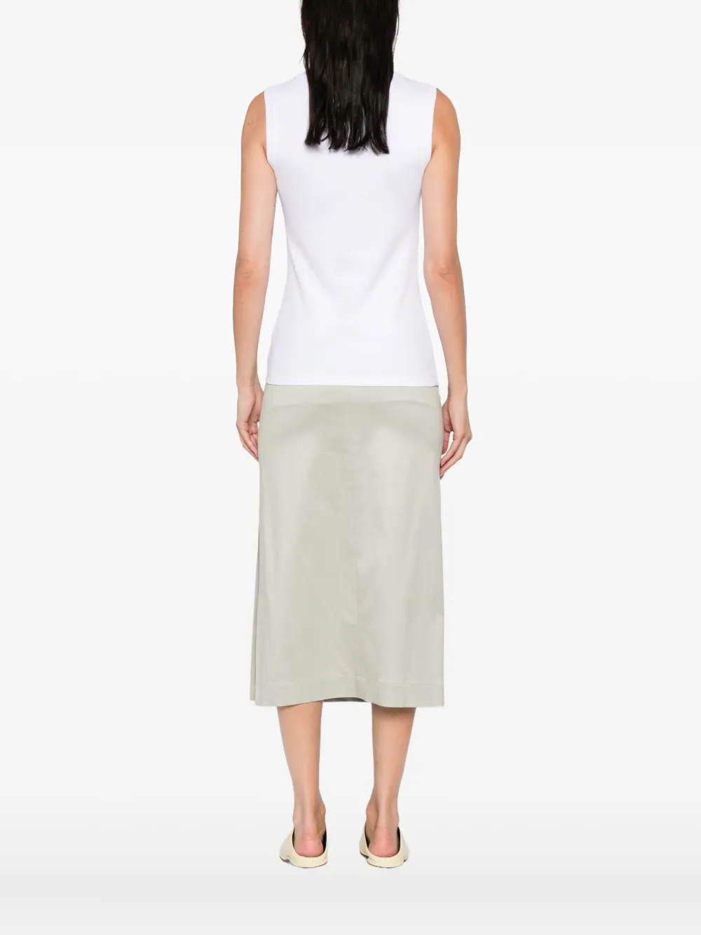 Peserico sleeveless tank top Wit