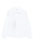 Dolce & Gabbana Kids ruffled-collar shirt - White