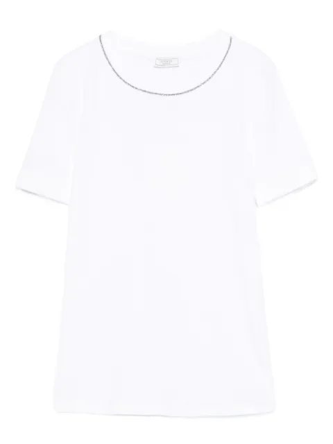 Peserico chain link-trim T-shirt