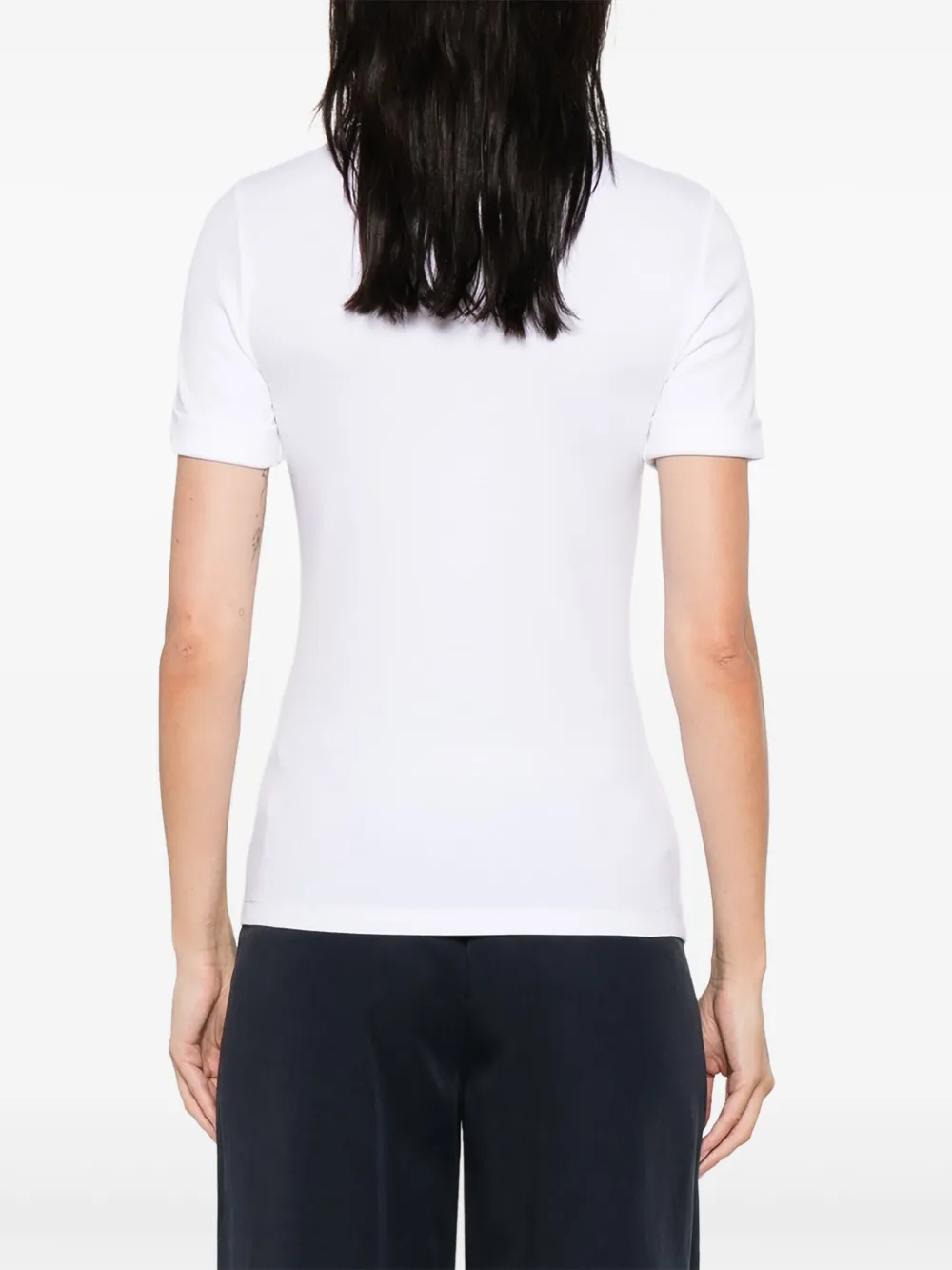 Peserico chain link-trim T-shirt Wit
