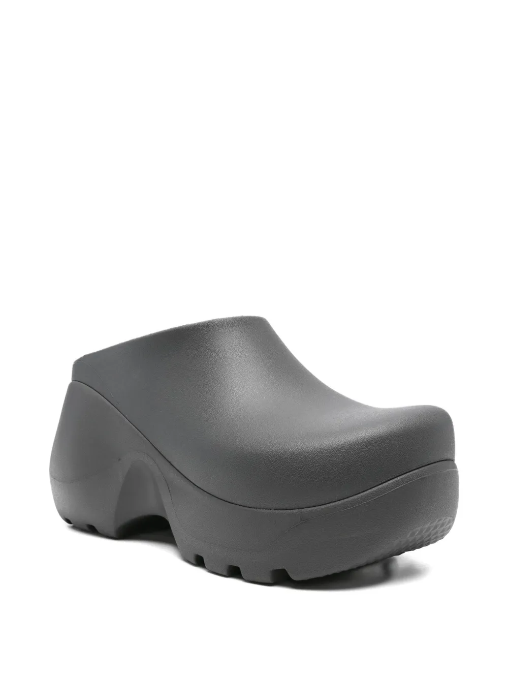 Crocs Platform Clog Slides In Gray