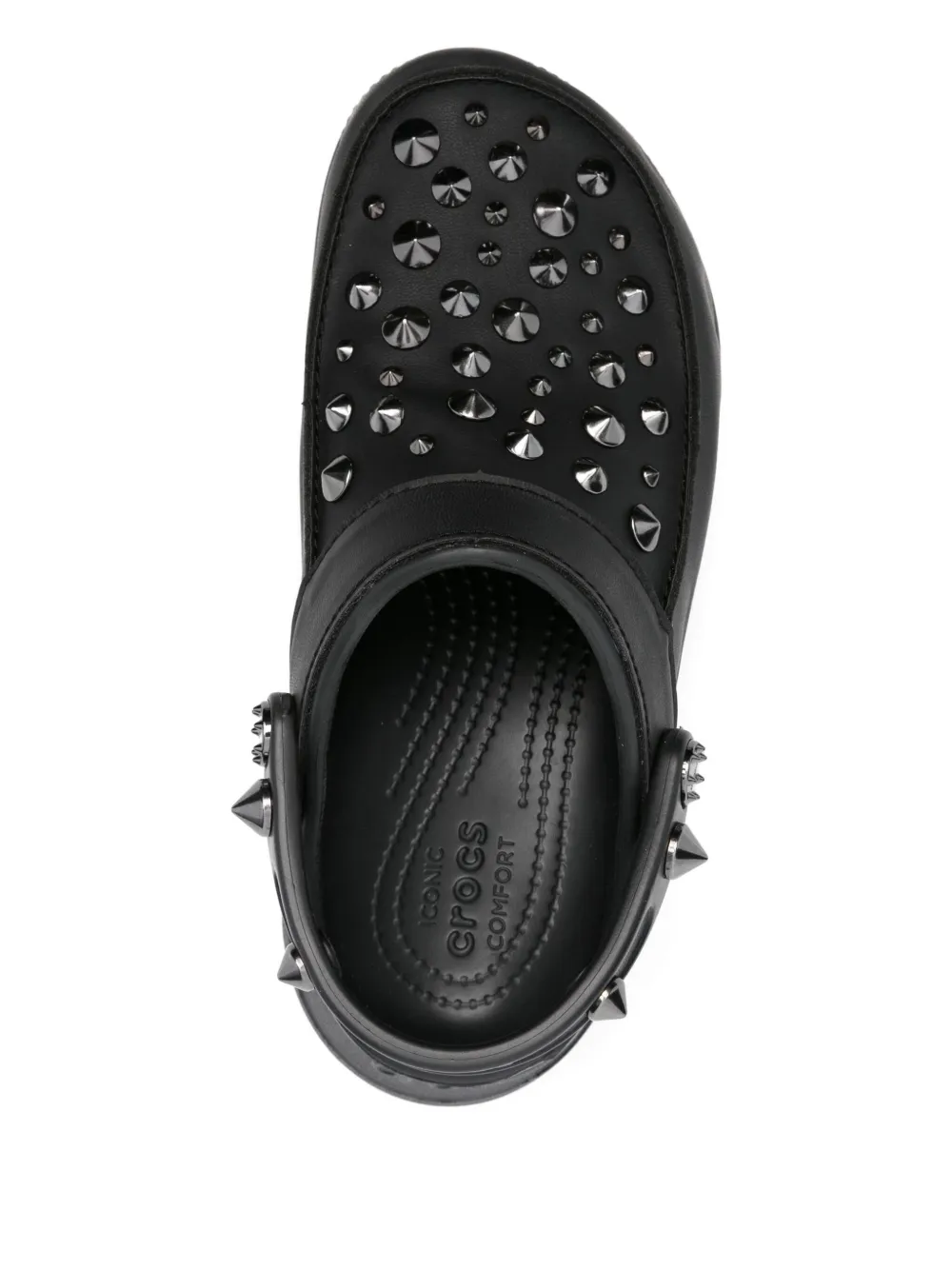 Crocs Bae studded clogs Black