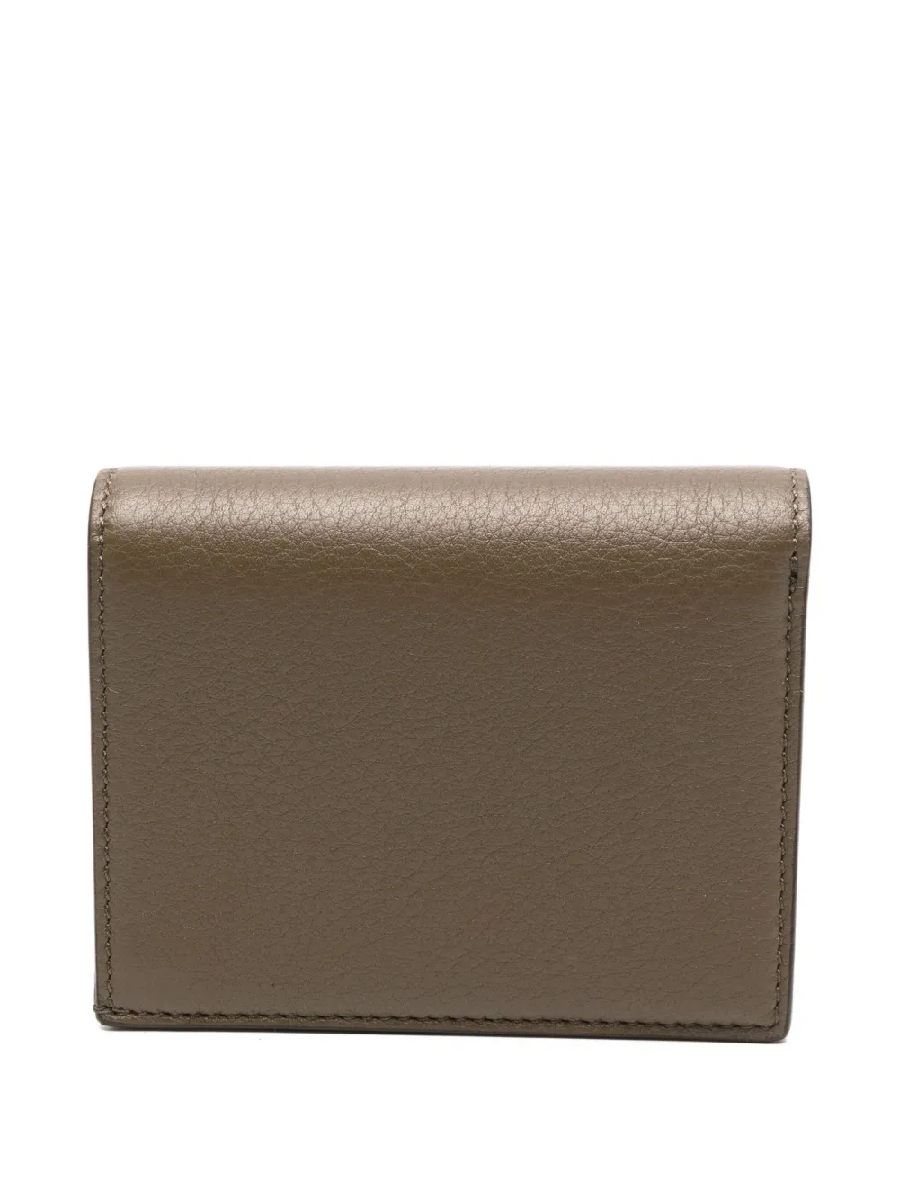 TOM FORD Leren portemonnee met hangslot - Groen