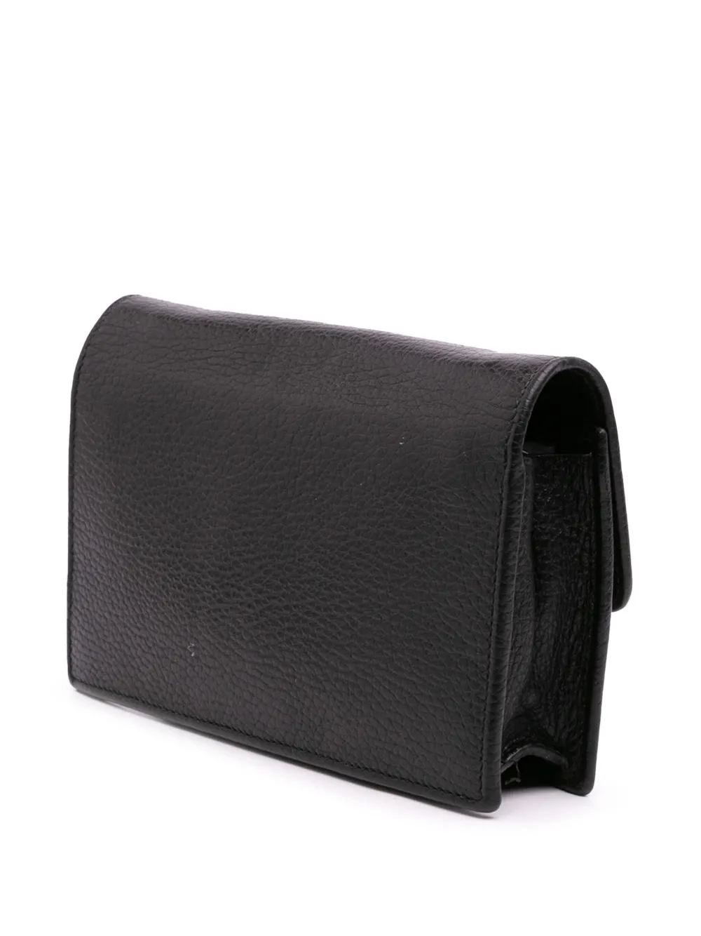 Pre-owned Gucci 2000-2015 Interlocking G Dollar Calfskin Wallet On Chain Crossbody Bag