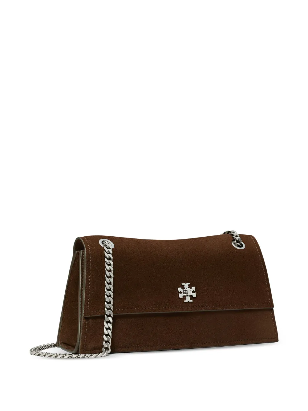 Tory Burch Kira schoudertas met draaislot Bruin