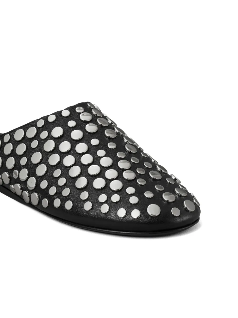 Tory Burch studded leather mule Black